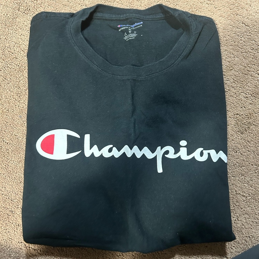 Men’s Black Champion T-Shirt